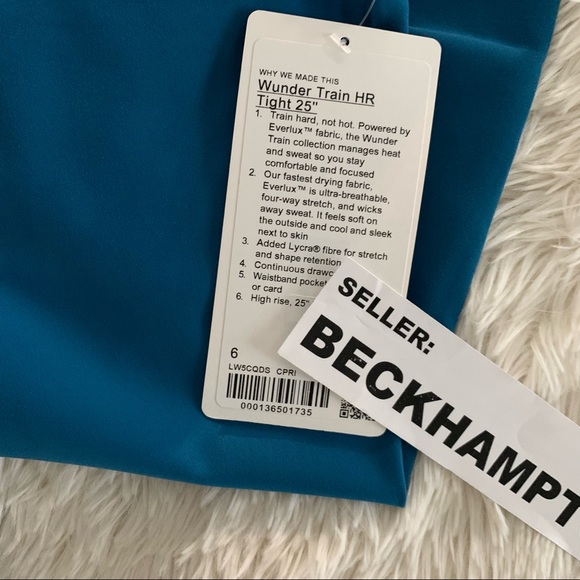 ❌Lululemon Wunder Train High Rise Tight 25" CPRI - Picture 3 of 4